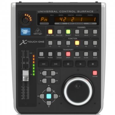 拉萨百灵达 Behringer X-TOUCH ONE 软件控制器 数字控制台 DAW遥控器 PRO Tools Cubase软件控制台调音台 MIDI控制台